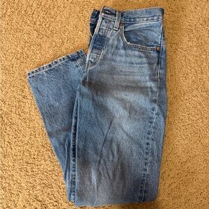 Women’s Levi 501s Straight Leg Jeans